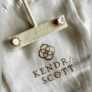 Kendra Scott Mother of Pearl Logan Stud Earrings